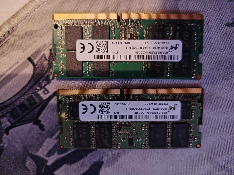 2 placute memorie ddr4