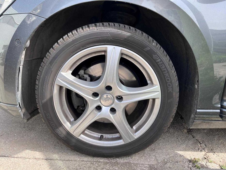Set jante Ronal r17 5x112 cu anvelope Hankook allseason 235/45R17+ inele centrare de la 66 la 57.1