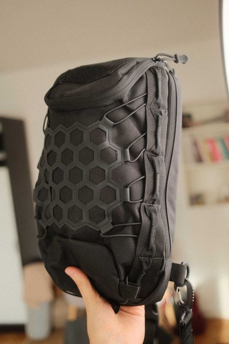 Geantă de umăr, neagră, crossbody