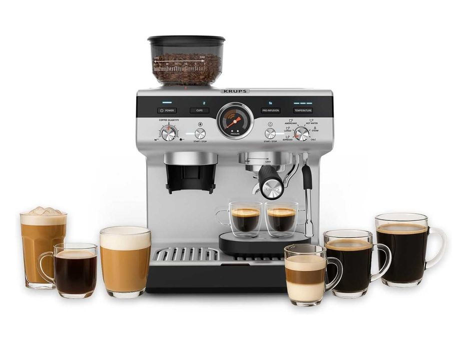 Еспресо кафемашина Krups Precision (XP801T10)