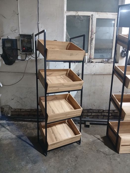 Лофт стеллаж сотилади