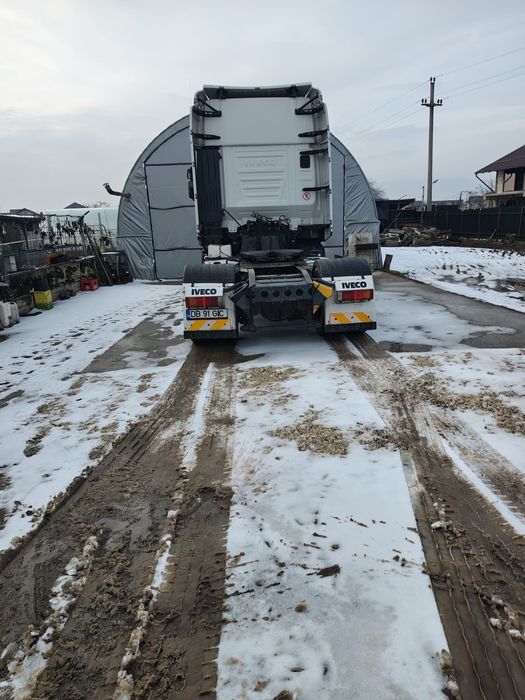 Vând ansamblu Iveco Strailis si remorca Krone