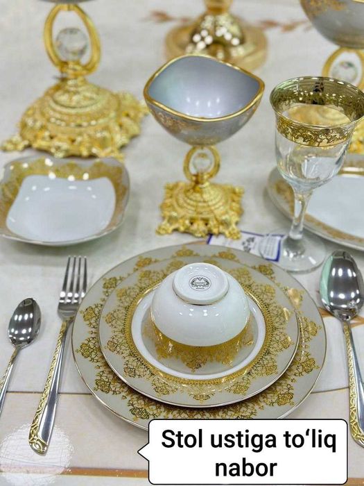 Sifatli va ajoyib dizayndagi turk, xitoy, rus mahsulotlar to'plamlari