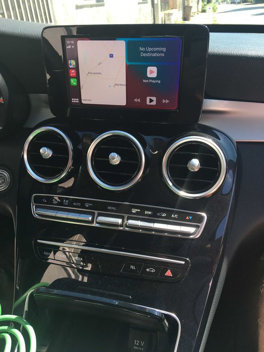 Mercedes-Benz C Apple CarPlay GLC W253 Android Auto Hu5S2ENTRY