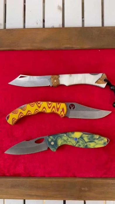 Ръчно изработени сгъваеми ножове