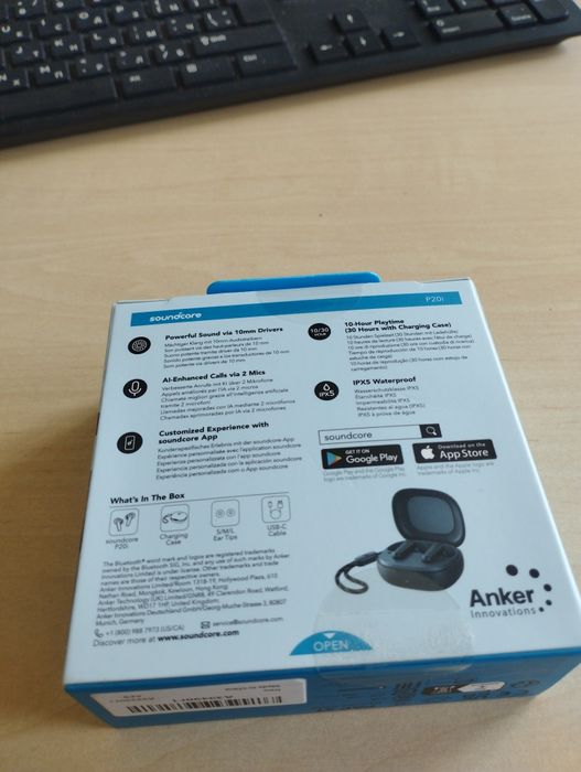 Нови Безжични слушалки Anker Soundcore P20i