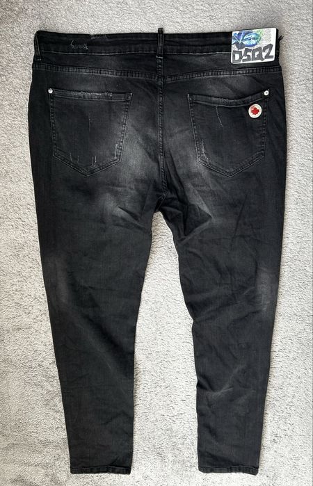 Dsquared2 Black Denim Medium Straight