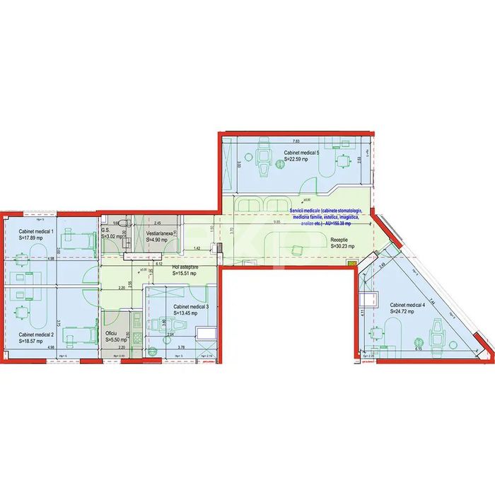 Spatiu Comercial, Strada Burebista, 162mp, 0% COMISION