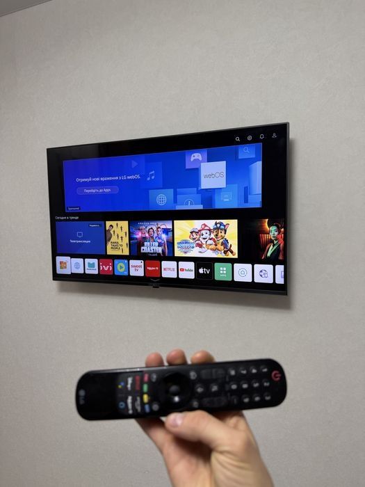 Televizor ornatish va nastiroyka qilish