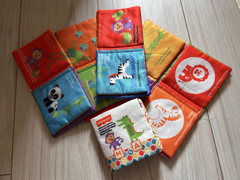 Fisher price меки книжки