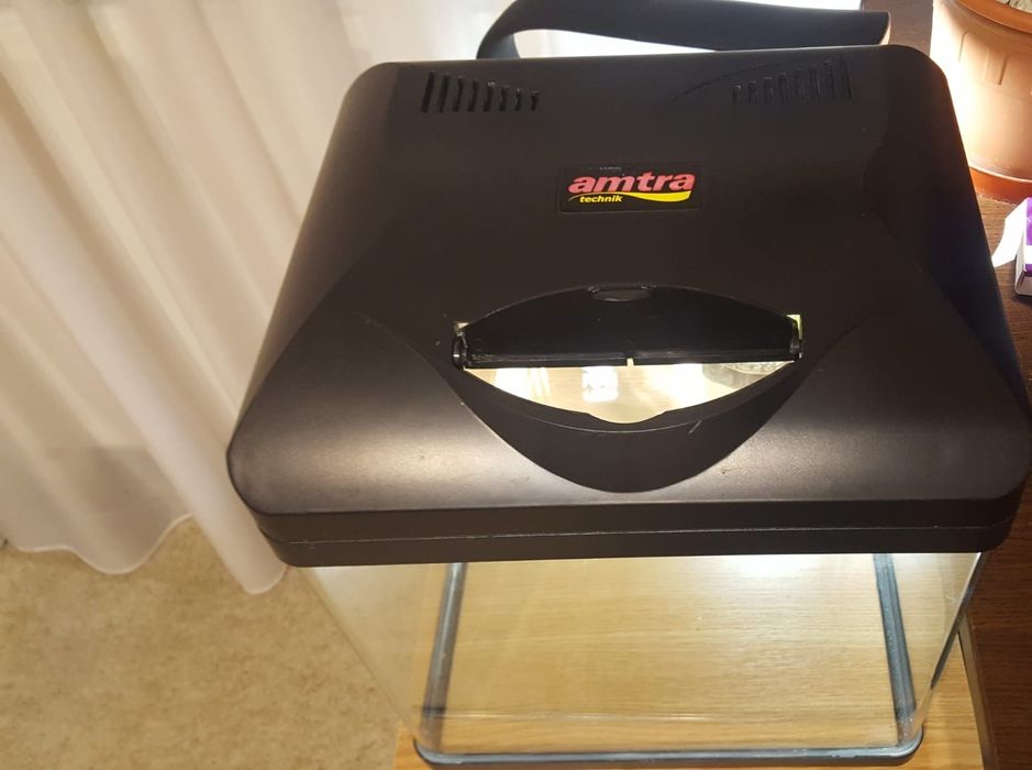 Acvariu sticla colectie cu capac