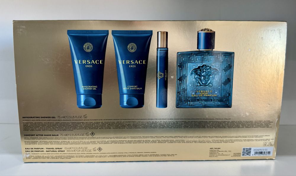 Мъжки комплект Versace Eros 100ml EDP