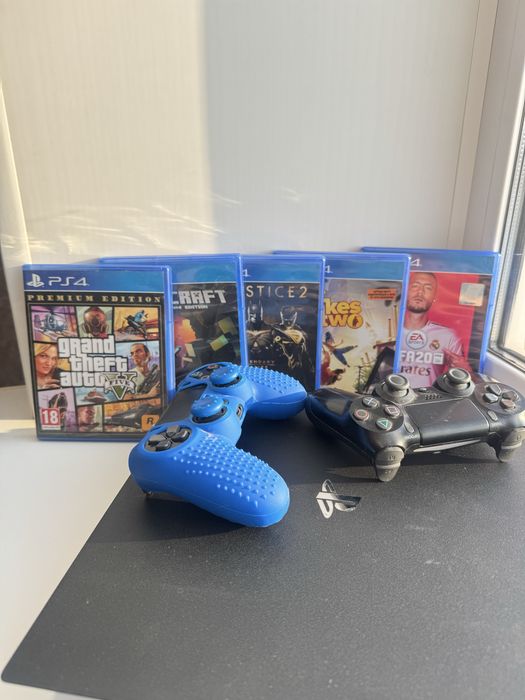 Ps4 pro 1 трб 2 джойстика