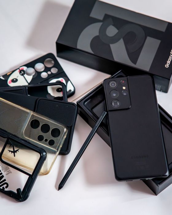 Samsung Galaxy S21 Ultra 256GB + S Pen + аксесоари