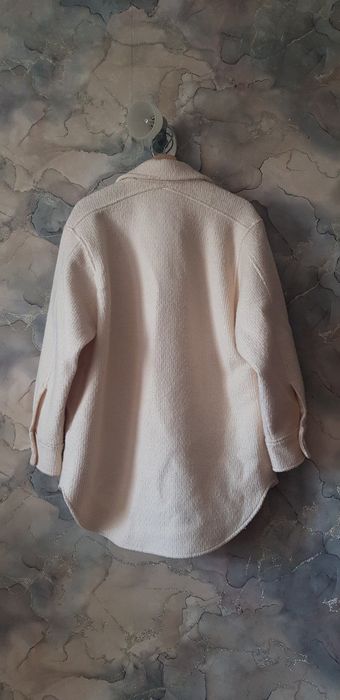 Пальто-рубашка из смесовой шерсти LIME