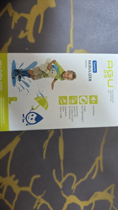 Ингалятор (небулайзер) AGU Tomchi Mesh сатылады.