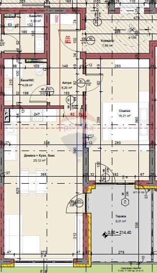 2-стаен в Варна-Виница