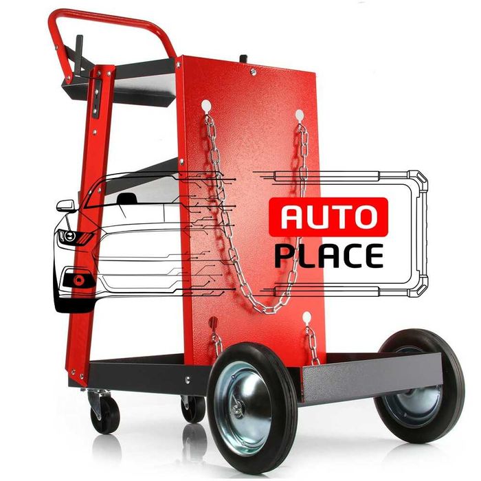 Количка за заваръчни апарати – електрожени до 60 кг Mar-Pol