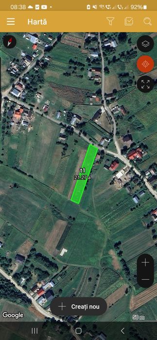 Vând teren pentru construcție Ilișești