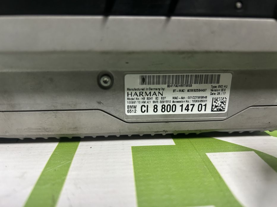 Navigație și Dispaly navigație NBT EVO  BMW F06 F13 2016