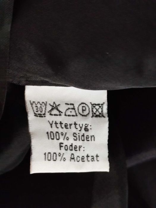 Fusta de matase naturala cu broderie Twilfit--masura 40-42-Noua!