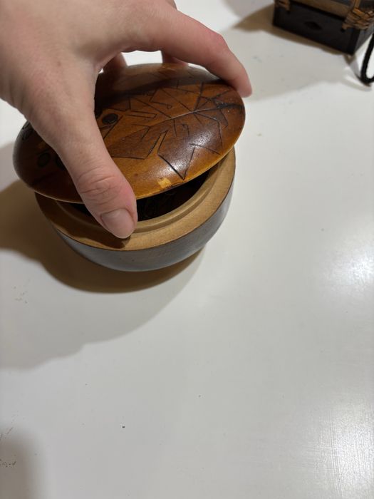 Set cutii artizanale din lemn – Asia – lucrate manual, decorative