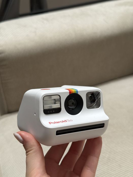 Aparat foto Polaroid Go alb