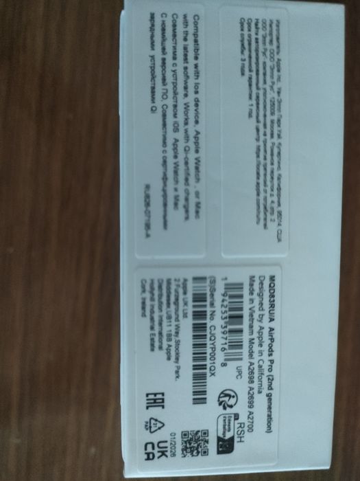 Наушники Air Pods 2 nd generation