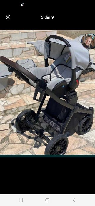 Vând căruț bebe 3in1