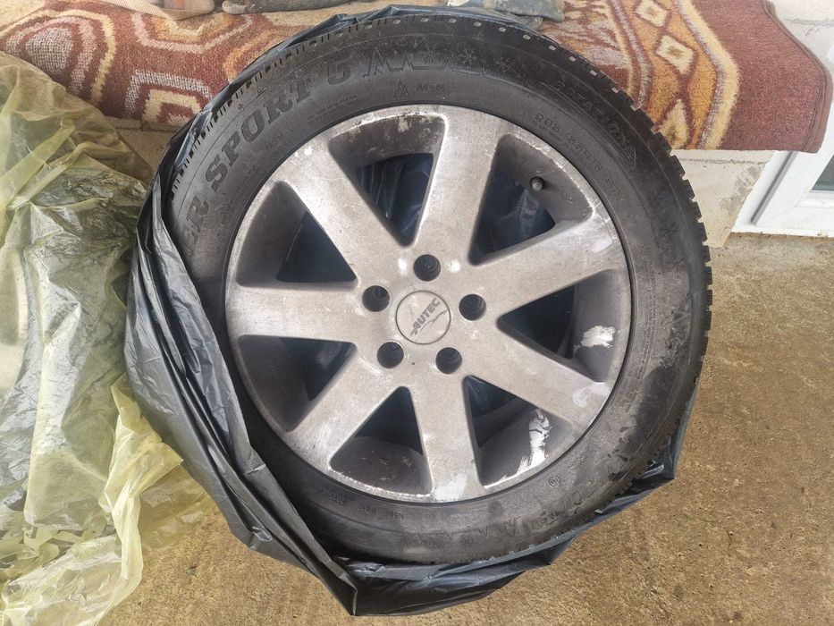 Jante cu  cauciucuri iarna 205/55 R16 Volkswagen Passat