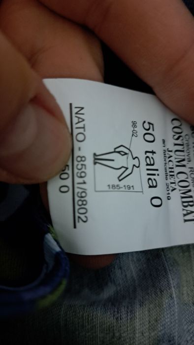 Bluza si pantaloni militari