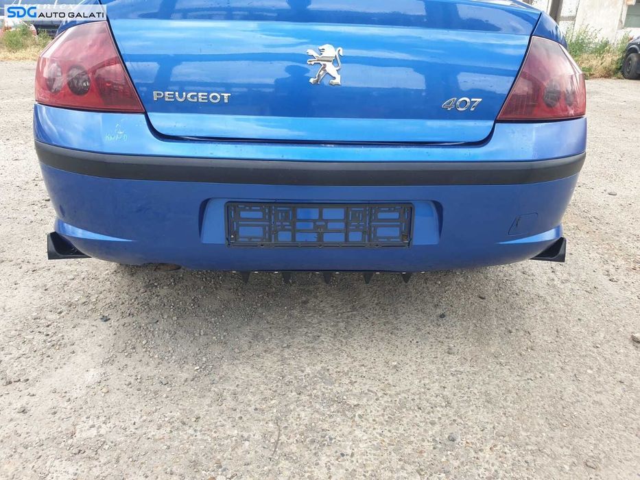 Bara Spoiler Spate Sport Tuning Peugeot 407 Berlina Sedan 2004 - 2010 Culoare KNND