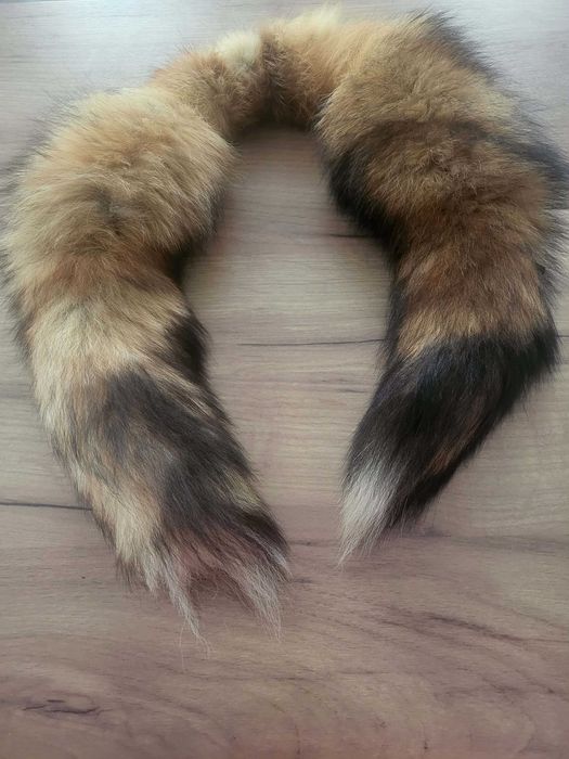 Яка естествен косъм лисица