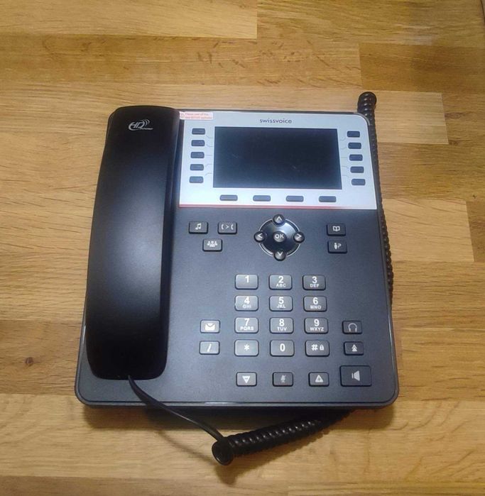 Telefon IP, Telefon Fix VOIP - SWISSVOICE CP2505G Color - 6 Linii SIP