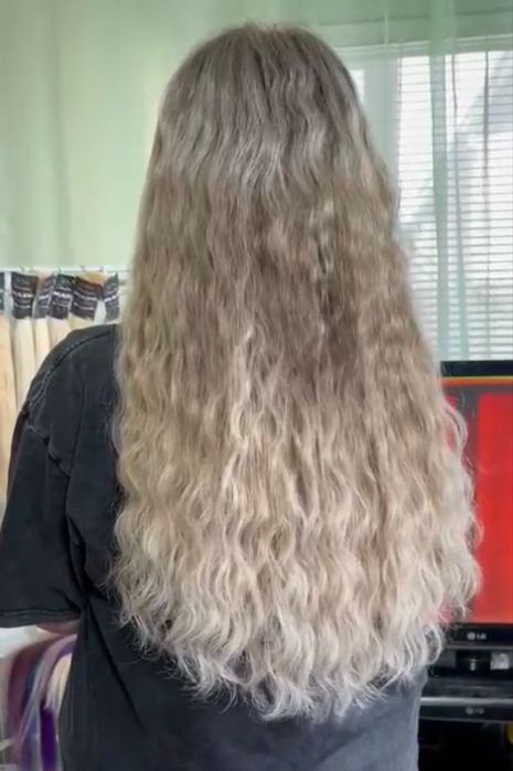 Продам волосы блонд амбре