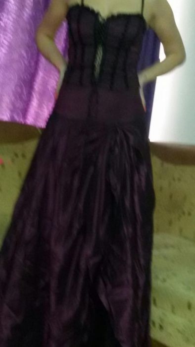 Rochie tafta si tulle