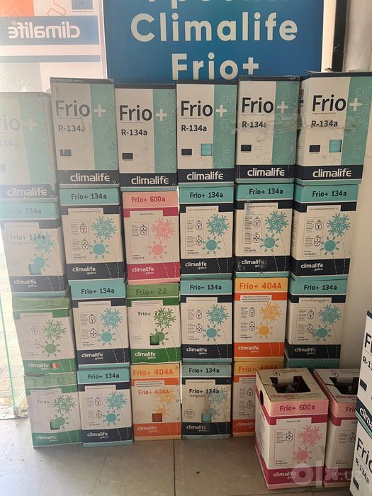 Фреон R134a, R410a, R404a, R407c, R22, R507, R600, R744, R1234yf, R32