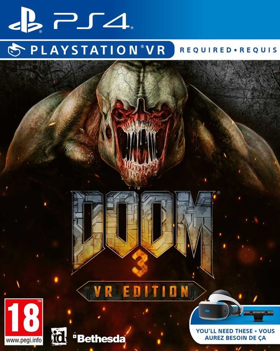 Ps игра DOOM 3 vr