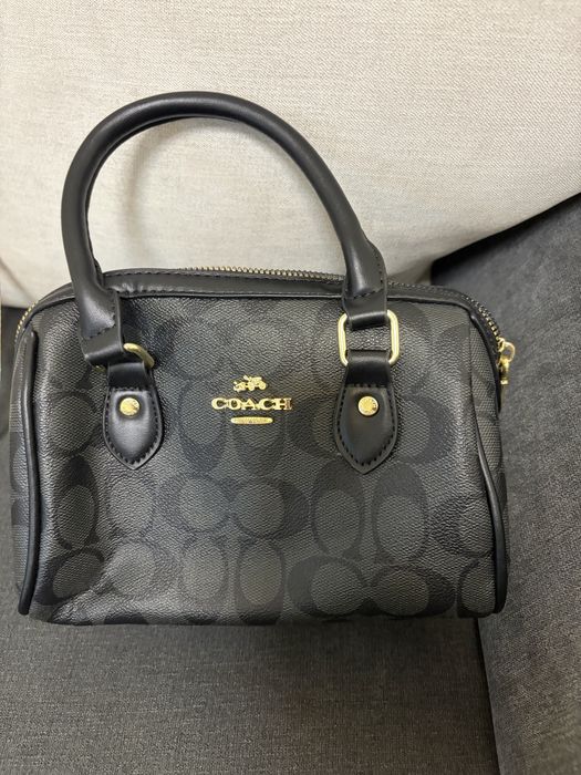 Geantă Coach Mini Boston / Satchel Monogram