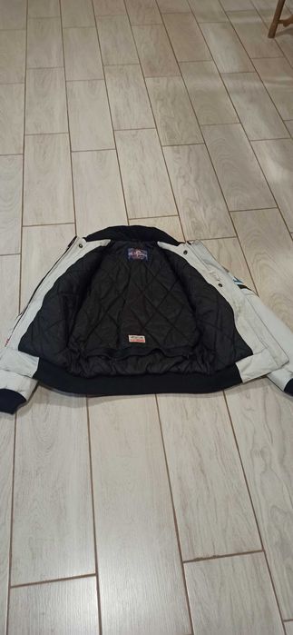 Мото яке от естествена кожа