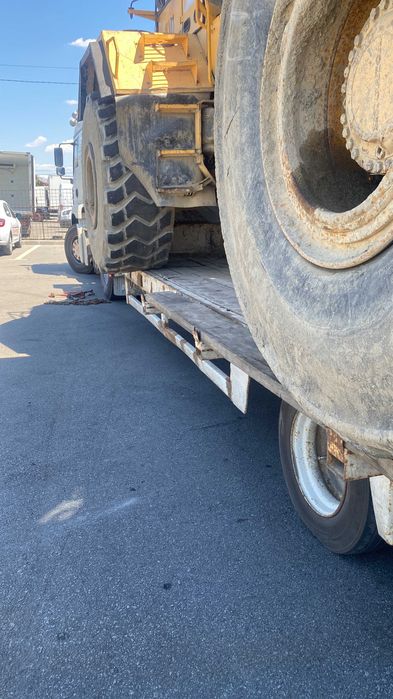 Transport cu trailer agabaritic utilaje, tractoare, combine agricole