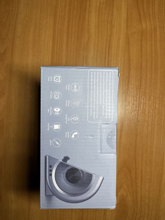 Boxa wireless cu ceas si incarcare telefon, speaker wd-200