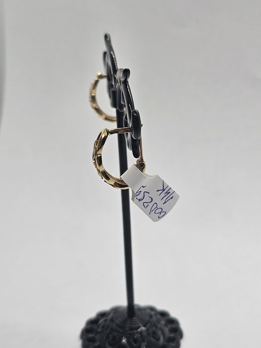 Vand cercei din aur 14 k 4.27 g cod 259