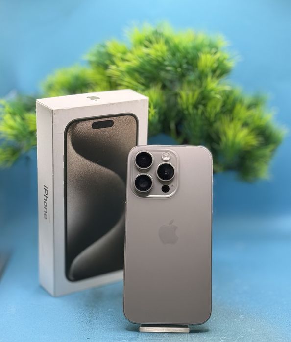 Apple iPhone 15 Pro, 128GB, 5G, Natural Titanium