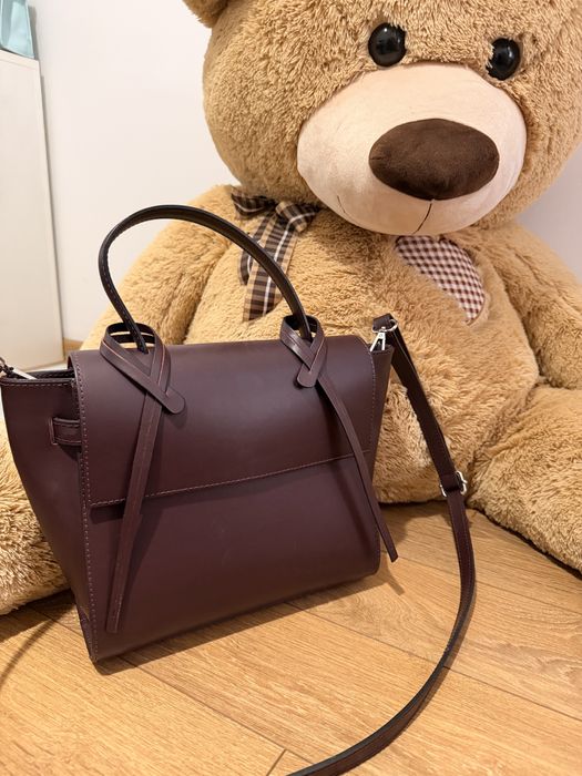 Дамска кожена чанта