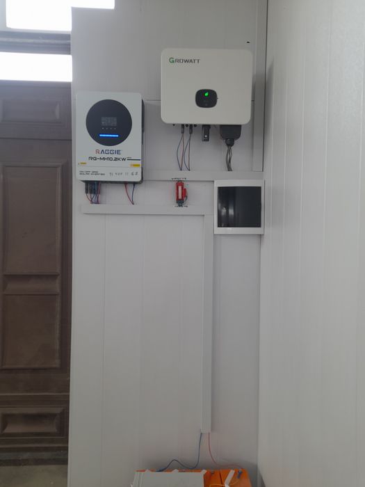 Quyosh panellari urnatib yoqib berish