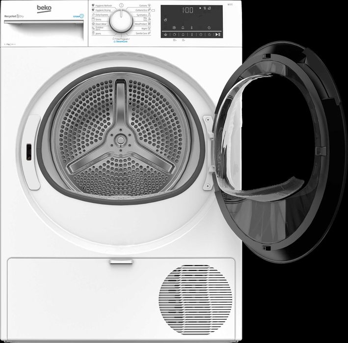 Нова инверторна сушилня с пара Beko B3T41242, 7 кг