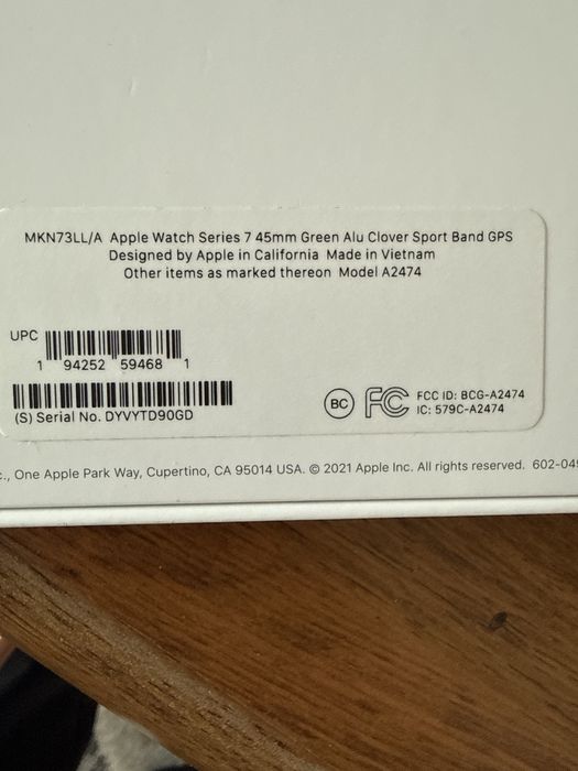 Aple wacth 7 серии