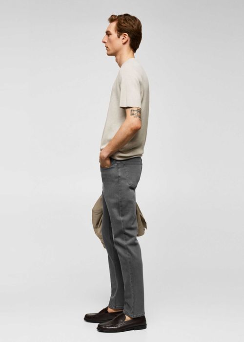 Джинсы Mango серые