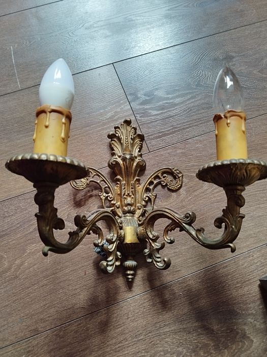 Бронзов двоен аплик